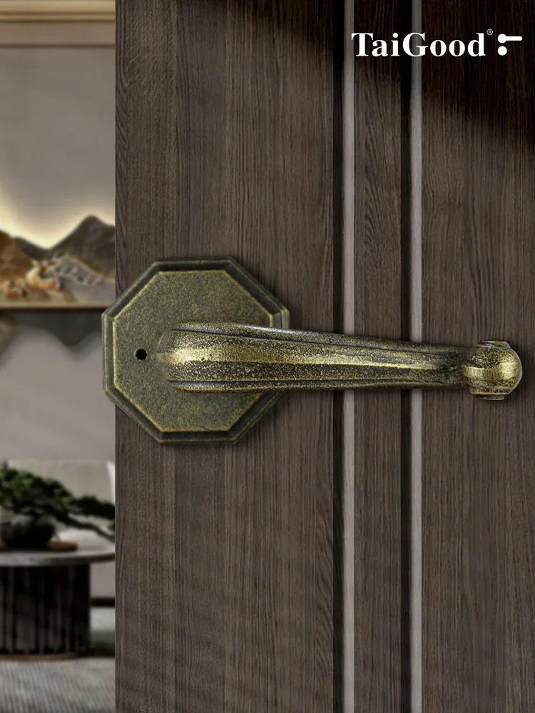 Shiliantai Good Copper Lock, Hand Cast Brass Handle Lock Indoor Door Bathroom Door Lock LP 938
Shiliantai Good Copper Lock, Hand Cast Brass Handle Lock Indoor Door Bathroom Door Lock LP 938