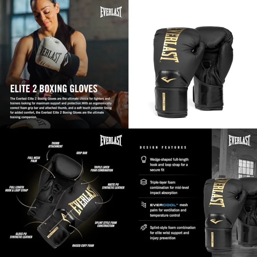 Elite 2 Boxing Gloves
Elite 2 Boxing Gloves