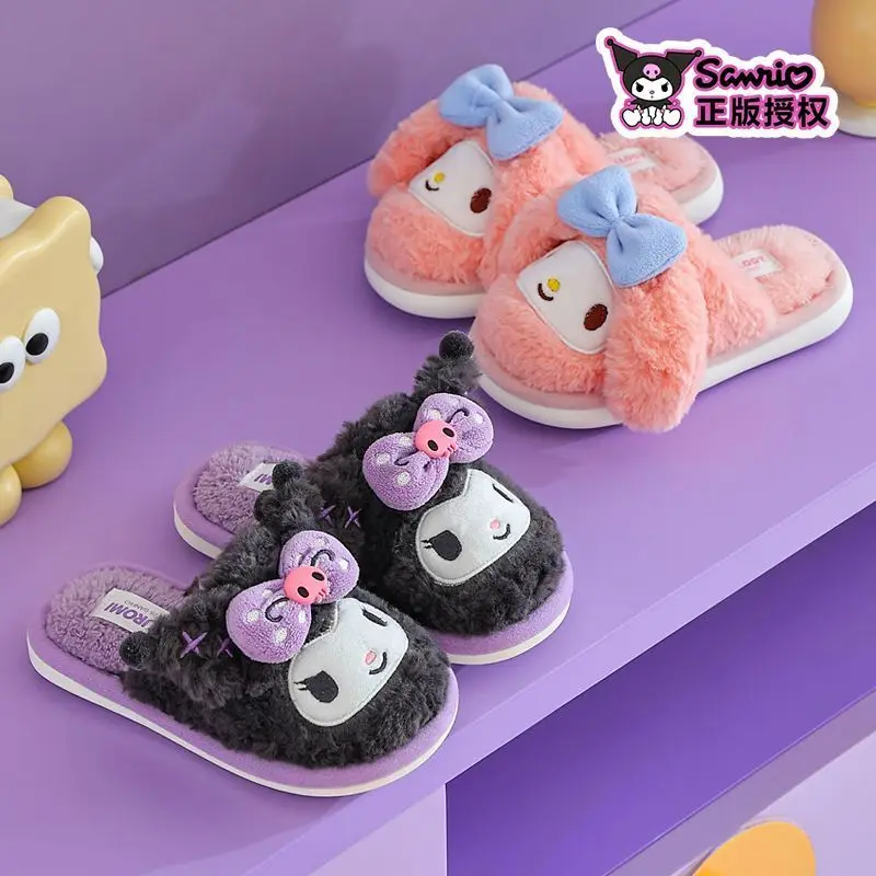 Хлопковые тапочки Kuromi Sanrio, милые зимние домашние тапочки с героями мультфильмов, теплая хлопковая обувь на толстой подошве, рождественский подарок для подруги
Хлопковые тапочки Kuromi Sanrio, милые зимние домашние тапочки с героями мультфильмов, теплая хлопковая обувь на толстой подошве, рождественский подарок для подруги