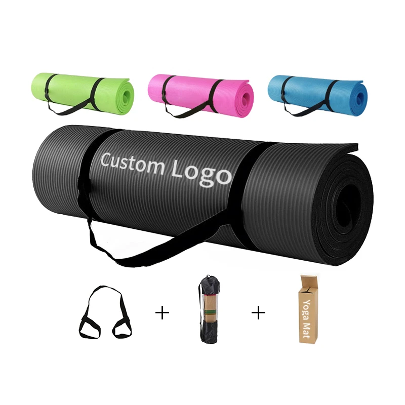 Premium Custom Cheap Gym Sports Workout Fitness High Density Large Thick 8mm 10mm 15mm Foam Nbr Yoga Mat with Strap
Premium Custom Cheap Gym Sports Workout Fitness High Density Large Thick 8mm 10mm 15mm Foam Nbr Yoga Mat with Strap