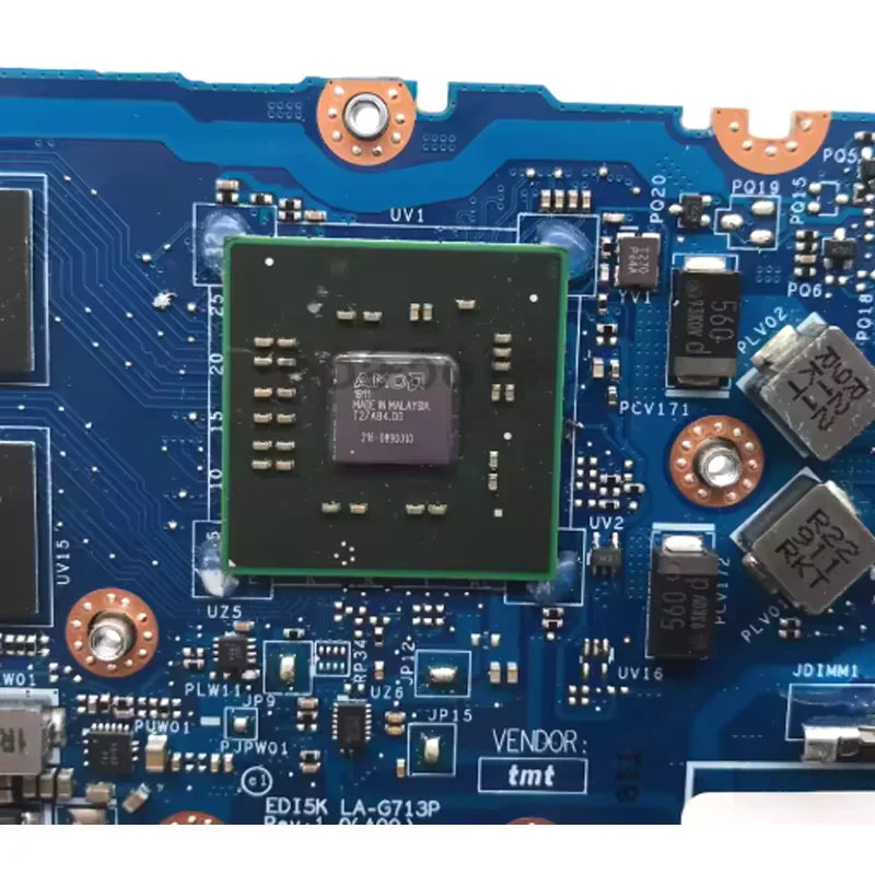 LA-G713P CN-0W33DN With i3-7020U CPU V2G GPU Mainboard For D ell Inspiron/Vostro 3481 3581 3584 3781 Laptop Motherboard TestedOK
LA-G713P CN-0W33DN With i3-7020U CPU V2G GPU Mainboard For D ell Inspiron/Vostro 3481 3581 3584 3781 Laptop Motherboard TestedOK