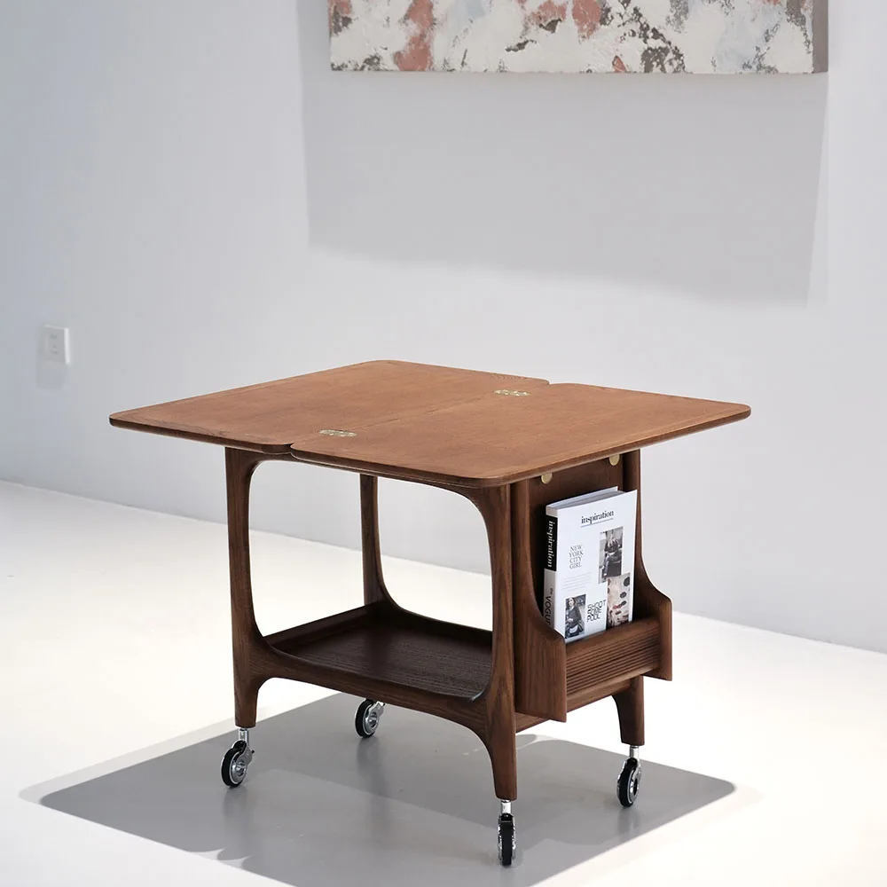 LTT medium and ancient tea table multi-functional mobile side table solid wood small coffee table movable
LTT medium and ancient tea table multi-functional mobile side table solid wood small coffee table movable