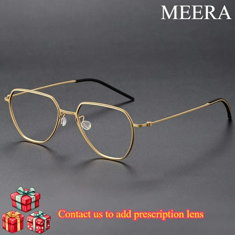 2026 Vintage Comfortable Eyeglasses Fashion Round Pure Titanium Eyewear Luxury Prescription Polygon Glasses Frame for Men Women
2026 Vintage Comfortable Eyeglasses Fashion Round Pure Titanium Eyewear Luxury Prescription Polygon Glasses Frame for Men Women
