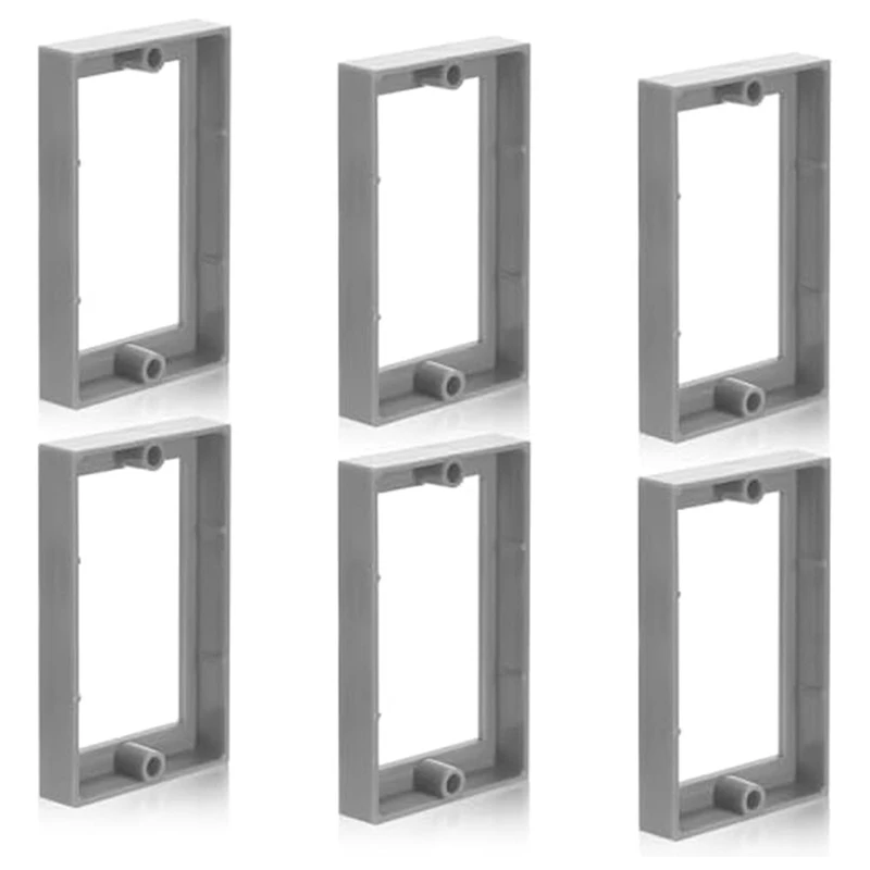 ABRU-6 Electric Box Extender,1/2 Inch Single Gang Receptacle Outlet Box Extenders For Electric Outlet Switch
ABRU-6 Electric Box Extender,1/2 Inch Single Gang Receptacle Outlet Box Extenders For Electric Outlet Switch
