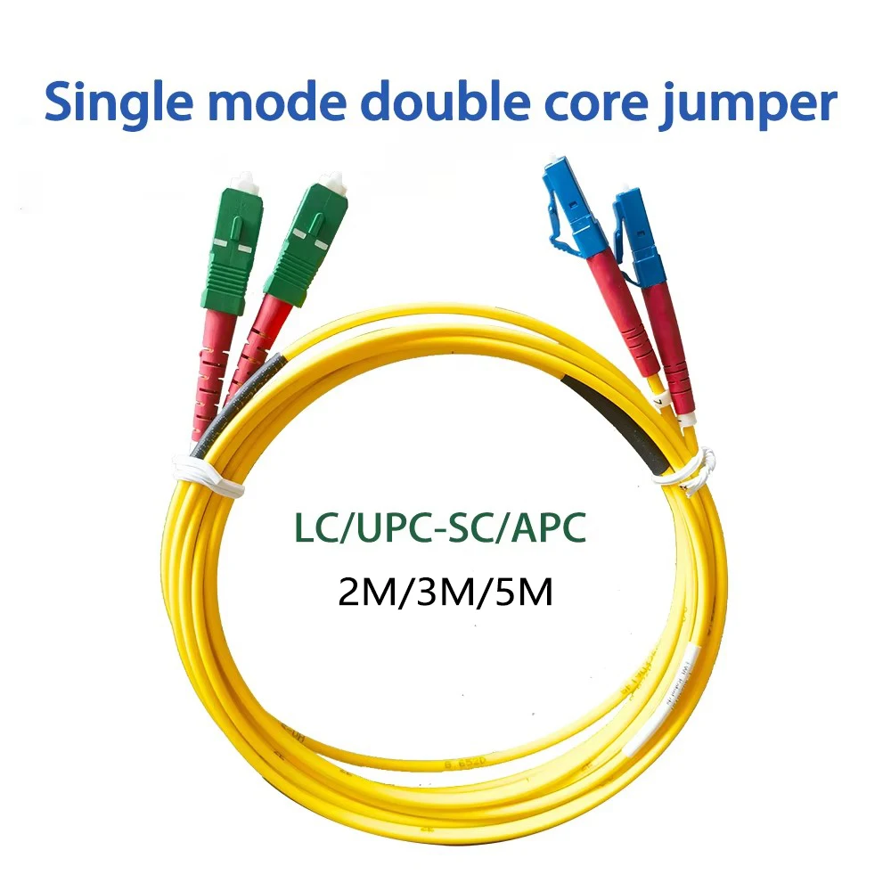 Оптоволоконный кабель LC/UPC к SC/APC 3,0 мм, 2 м/3 м/5 м, одномодовый двухъядерный внутренний удлинительный кабель, симплексный преобразователь, патч-корд
Оптоволоконный кабель LC/UPC к SC/APC 3,0 мм, 2 м/3 м/5 м, одномодовый двухъядерный внутренний удлинительный кабель, симплексный преобразователь, патч-корд