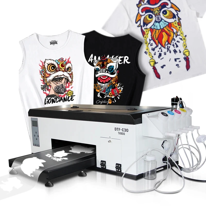 High Quality DTF Printer Printing Machine A3 A3+ Clothing Pattern Customization with DTF Inks PET Film Heat Press Machine
High Quality DTF Printer Printing Machine A3 A3+ Clothing Pattern Customization with DTF Inks PET Film Heat Press Machine