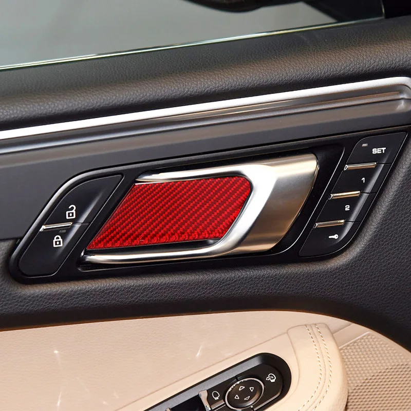 Suitable for Porsche MACAN 2014-2021 Maca Red Carbon Fiber Interior Door Bowl Decorative Sticker Interior
Suitable for Porsche MACAN 2014-2021 Maca Red Carbon Fiber Interior Door Bowl Decorative Sticker Interior