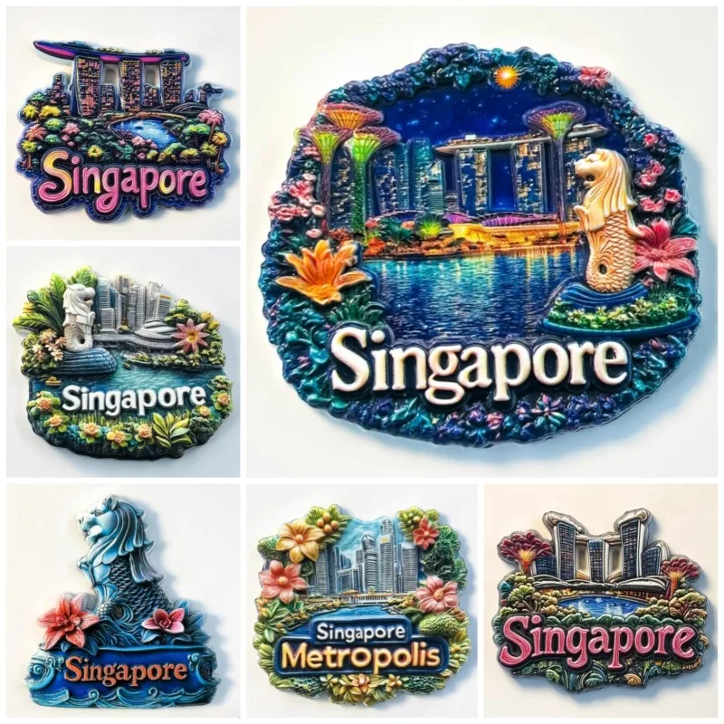 Singapore Fridge Magnets Gardens By the Bay Travel Souvenirs Merlion Sand Hotel Fridge Stickers Home Decor Birthday Gifts
Singapore Fridge Magnets Gardens By the Bay Travel Souvenirs Merlion Sand Hotel Fridge Stickers Home Decor Birthday Gifts