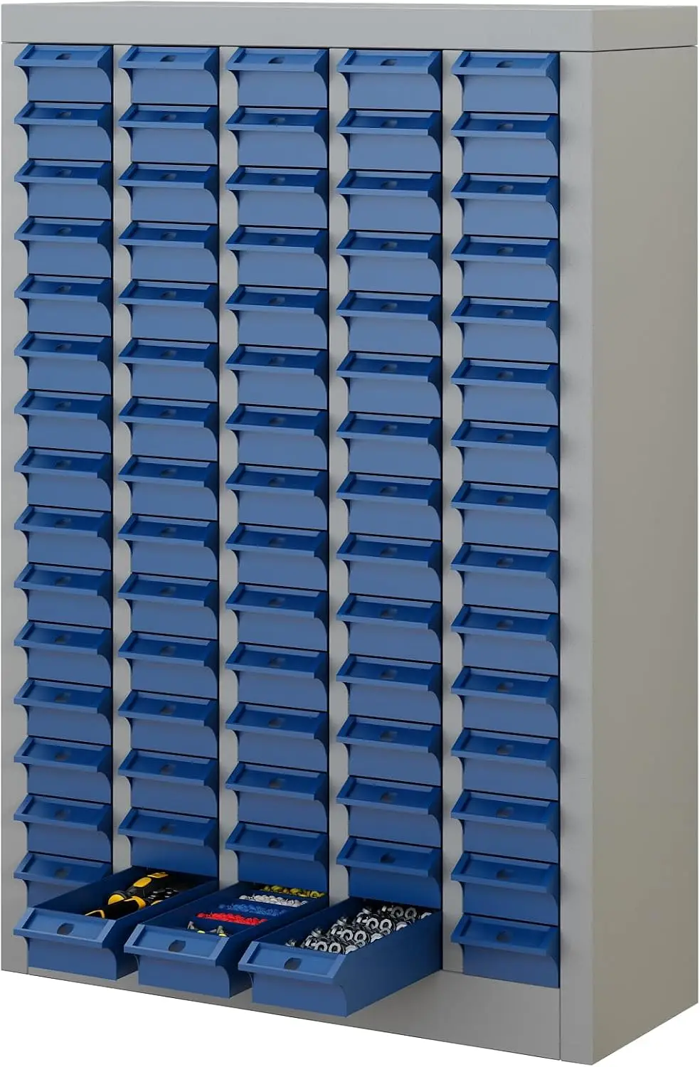 75-Drawer Parts Storage Cabinet, Multi-Purpose Organizer for Screws, Bolts, Nails, Craft Supplies, Legos, Tools, Compact Plastic
75-Drawer Parts Storage Cabinet, Multi-Purpose Organizer for Screws, Bolts, Nails, Craft Supplies, Legos, Tools, Compact Plastic