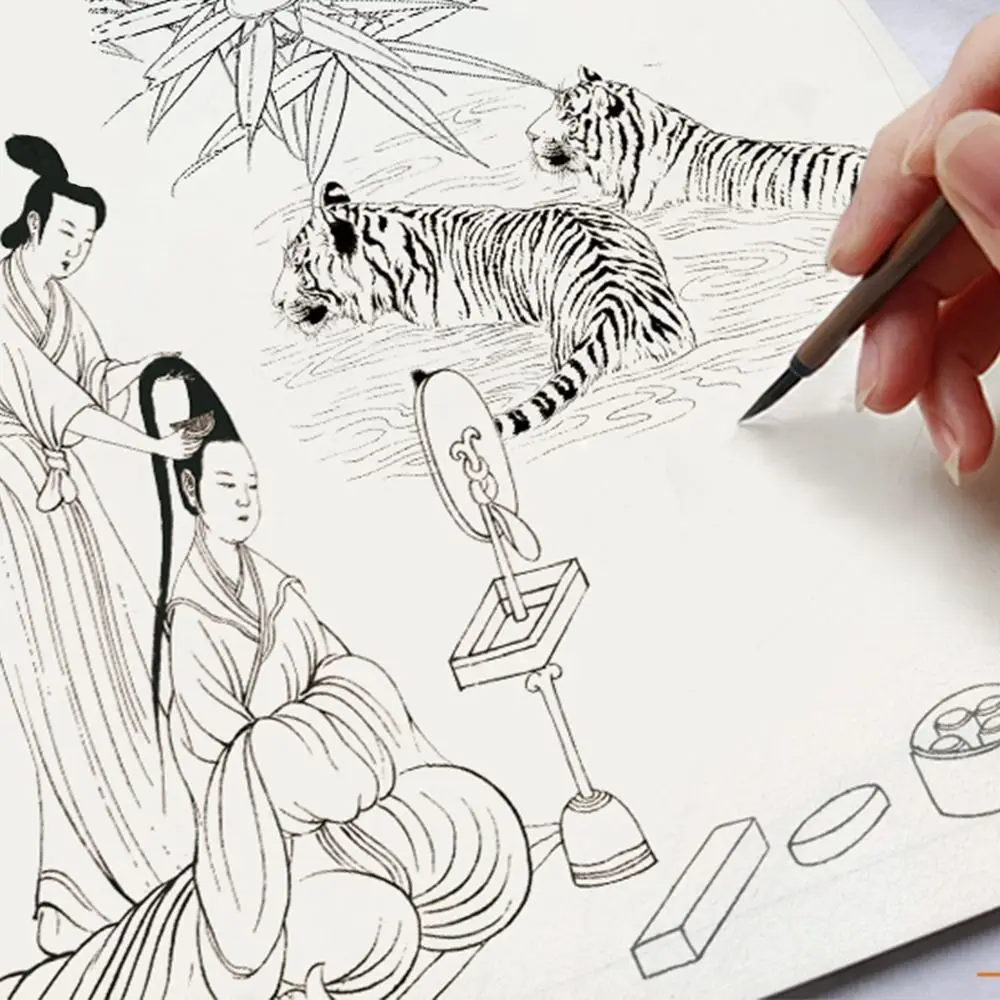 Drawing Copy Hand Painted Tutorial Book Sketching Practicing Line Draft Practice Book Studying Hand Drawn Tracing Sketch Book
Drawing Copy Hand Painted Tutorial Book Sketching Practicing Line Draft Practice Book Studying Hand Drawn Tracing Sketch Book