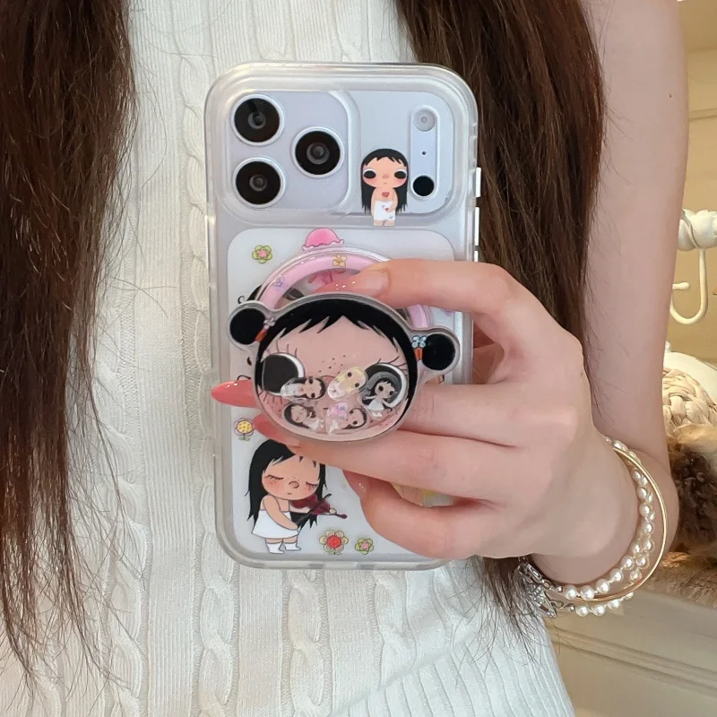 Funny Cute Flower Girl Magnetic Phone Case For iPhone 17 Pro 16 15 14 Pro Max Cover with Stand Hard Cases For Magsafe Cartoon Fu
Funny Cute Flower Girl Magnetic Phone Case For iPhone 17 Pro 16 15 14 Pro Max Cover with Stand Hard Cases For Magsafe Cartoon Fu
