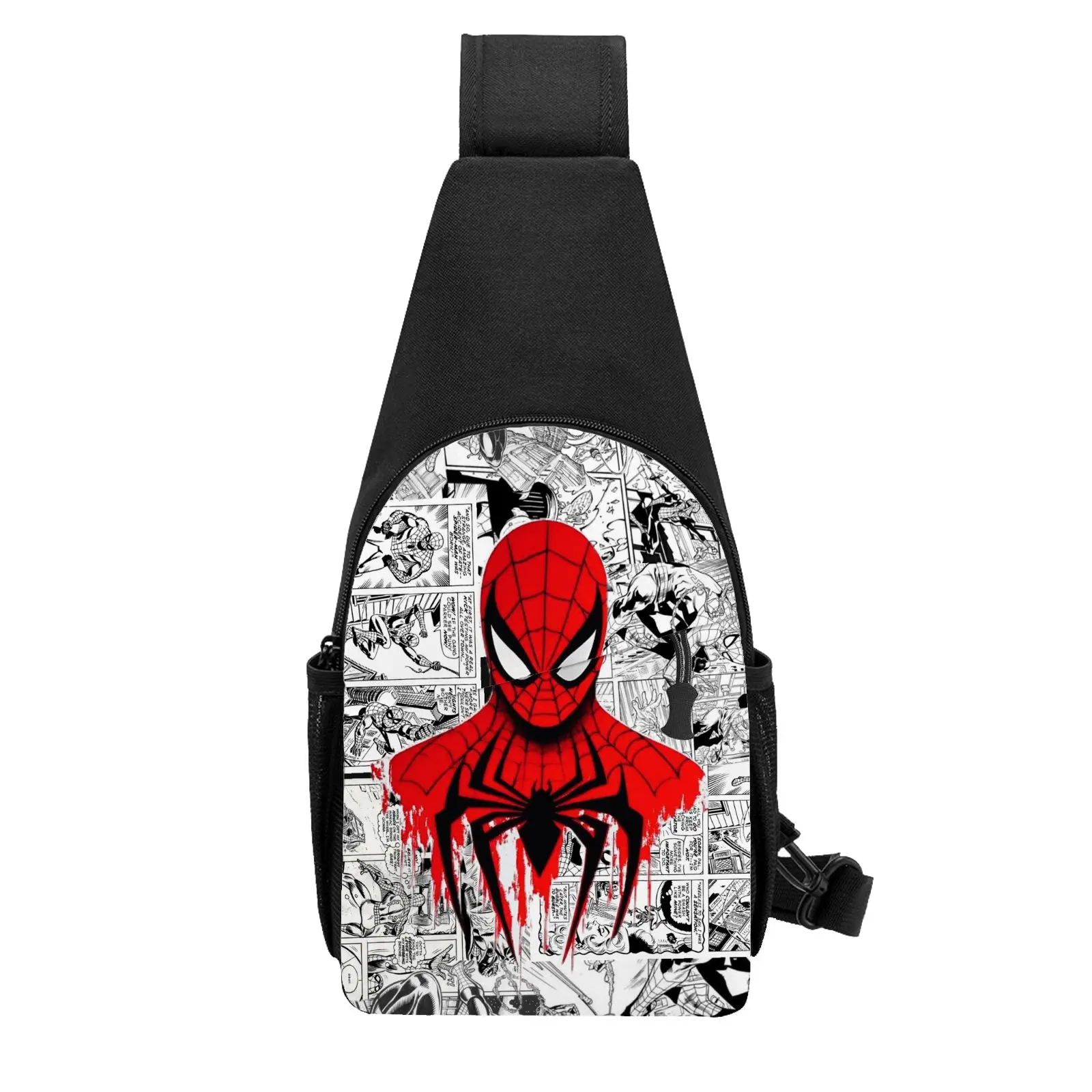 1pc Marvel Spider-Man Comic Background Chest Sling Bag Adjustable Strap
1pc Marvel Spider-Man Comic Background Chest Sling Bag Adjustable Strap