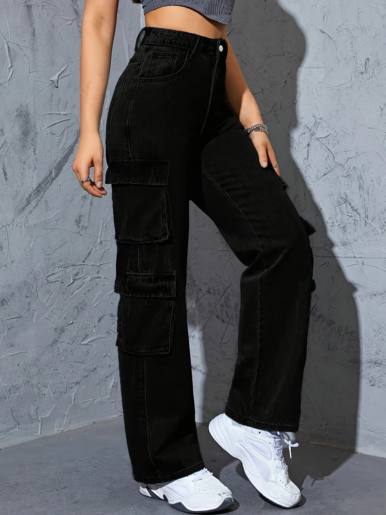 Women's jeans workwear straight leg elastic casual high waist comfortable all season jeans
Women's jeans workwear straight leg elastic casual high waist comfortable all season jeans
