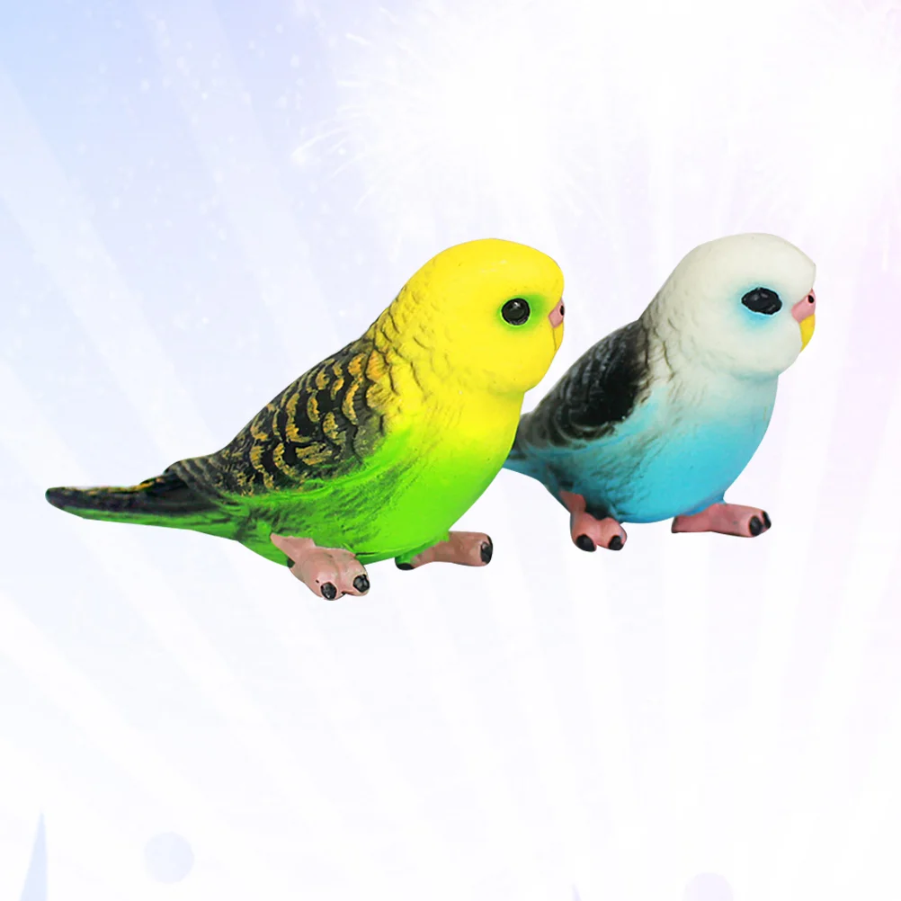 2 Pcs Mini Parrot Figure Model Small Simulation Bird nament Cute Realistic Home Office Decoration Kids Toy Gifts
2 Pcs Mini Parrot Figure Model Small Simulation Bird nament Cute Realistic Home Office Decoration Kids Toy Gifts