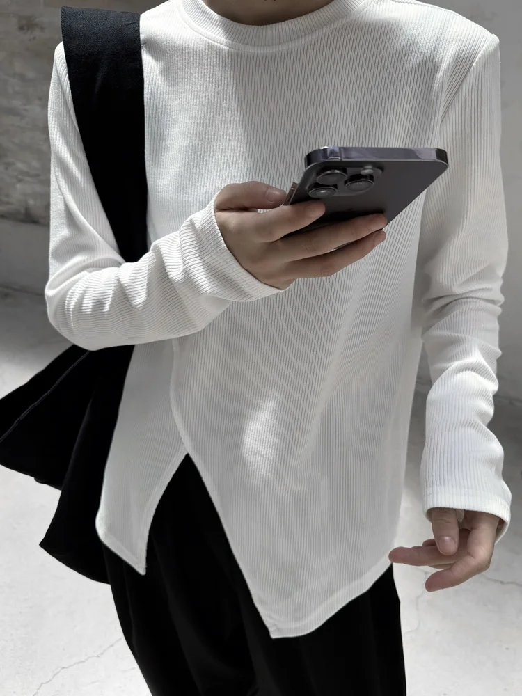 Dark Autumn Winter Long Sleeve T-Shirt Women's Slim Fit Knitted round Neck Base Shirt Inner Wear Casual Loose Style Cotton
Dark Autumn Winter Long Sleeve T-Shirt Women's Slim Fit Knitted round Neck Base Shirt Inner Wear Casual Loose Style Cotton