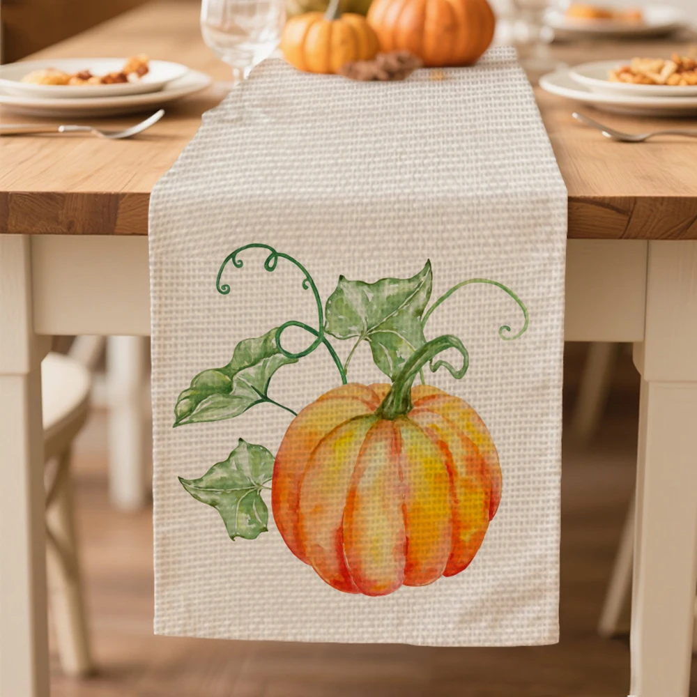 table runners autumn Pumpkin pattern Table decoration and accessories for Festival party Thanksgiving Day tablecloth
table runners autumn Pumpkin pattern Table decoration and accessories for Festival party Thanksgiving Day tablecloth