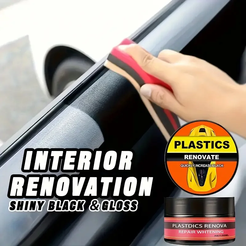 Automotive Interior Refurbishment Paste - Black Interior Automotive Tire Plastic Parts Refurbishment Coating
Automotive Interior Refurbishment Paste - Black Interior Automotive Tire Plastic Parts Refurbishment Coating