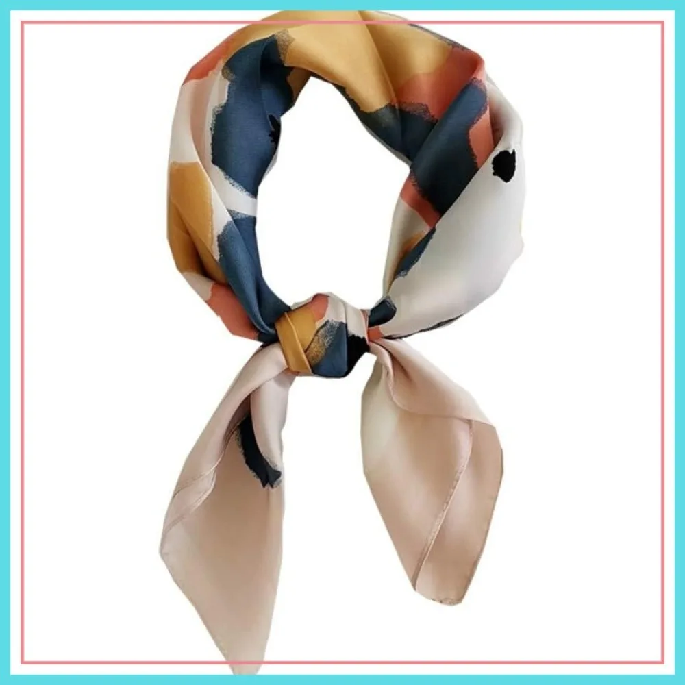 Silk Feeling Scarf Medium Square Satin Head Scarf for Women 27.5 × 27.5 inches
Silk Feeling Scarf Medium Square Satin Head Scarf for Women 27.5 × 27.5 inches