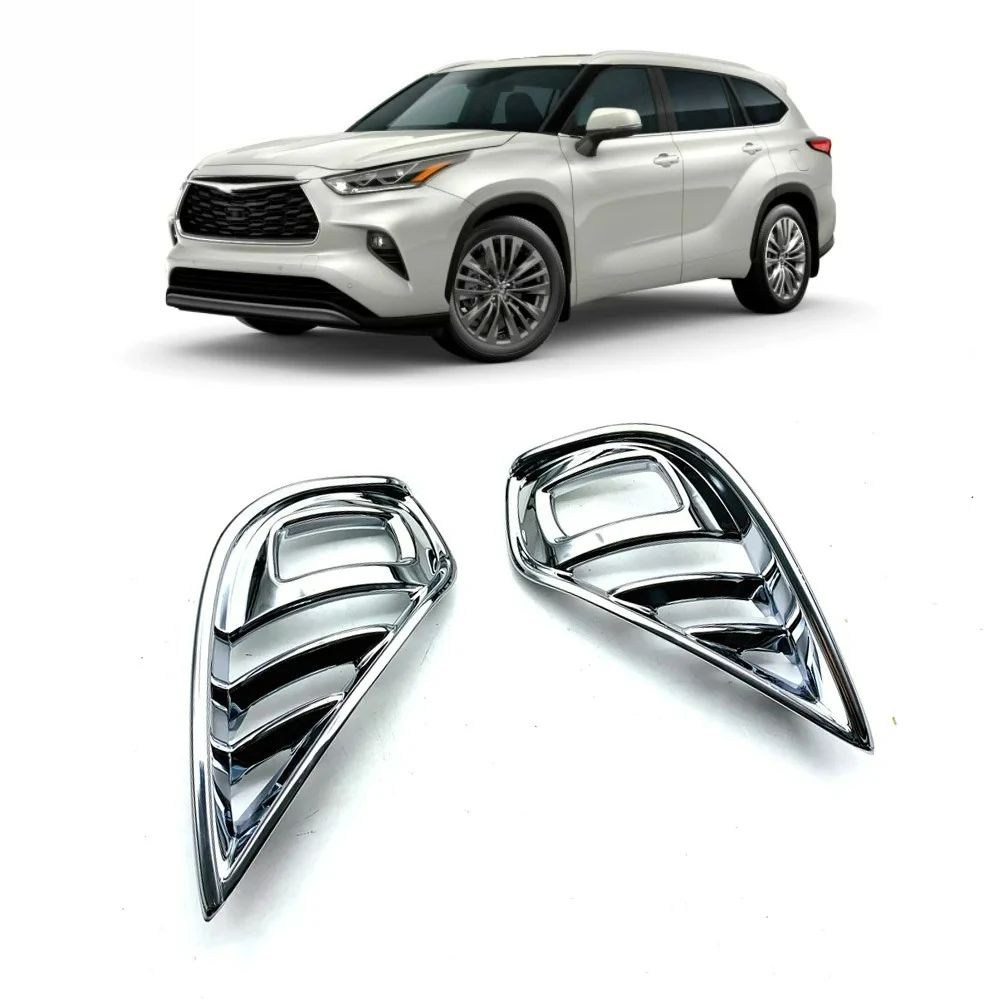 For Toyota Highlander 2020 2021 2022 Chrome Front Rear Bumper Fog Light Cover Trim Waterproof Foglight Bezel Decoration Frame
For Toyota Highlander 2020 2021 2022 Chrome Front Rear Bumper Fog Light Cover Trim Waterproof Foglight Bezel Decoration Frame