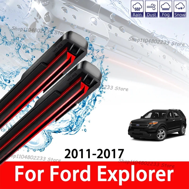 2pc Rubber Strip Car Wiper Blade Is Suitable For Ford Explorer 2011-2017 Front Wiper Blades 2011 2012 2013 2014 2015
2pc Rubber Strip Car Wiper Blade Is Suitable For Ford Explorer 2011-2017 Front Wiper Blades 2011 2012 2013 2014 2015