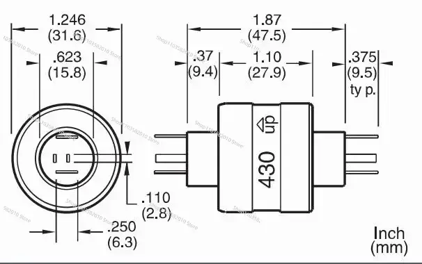 Sliding Ring American M430C M1250 4-way Rotating Conductive Ring Used for ASIANTOOL A4H
Sliding Ring American M430C M1250 4-way Rotating Conductive Ring Used for ASIANTOOL A4H