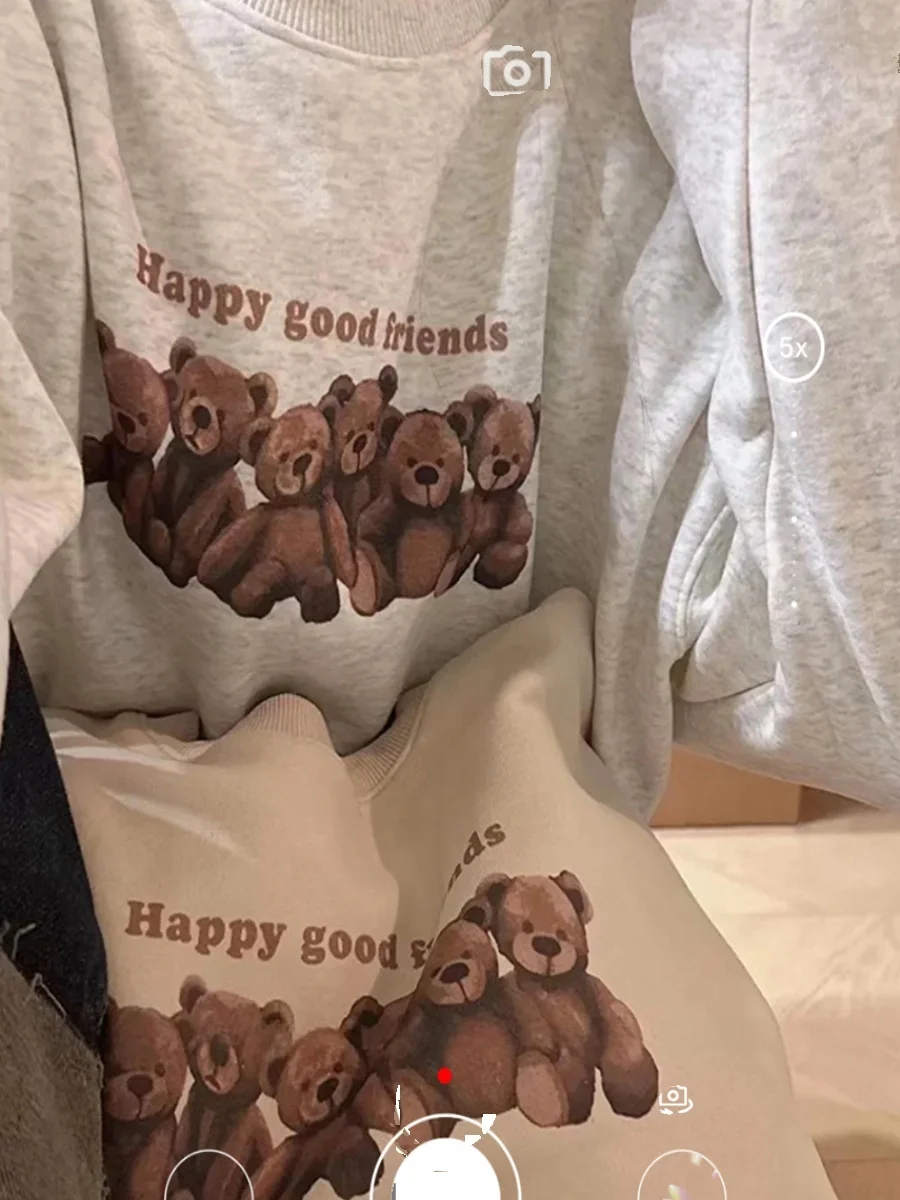 Silver Fleece Vintage Washed Cotton Long Sleeve Hoodie Street Style Printed Loose Fit Women's Sweatshirt Autumn 2023
Silver Fleece Vintage Washed Cotton Long Sleeve Hoodie Street Style Printed Loose Fit Women's Sweatshirt Autumn 2023