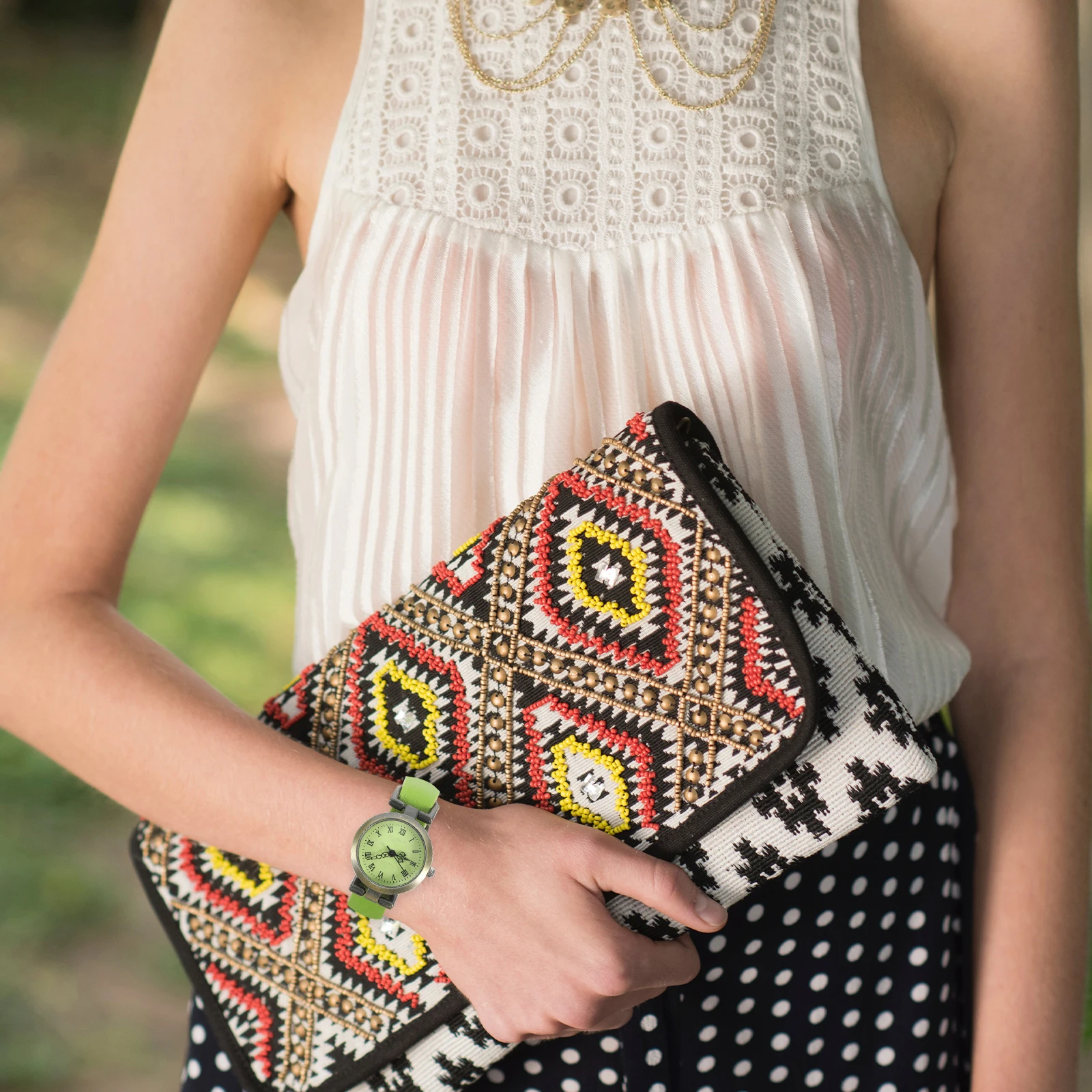 Vintage Women Brown Strap Comfortable Durable Elegant Silent Movement Suitable All Occasions Gift For Female Students
Vintage Women Brown Strap Comfortable Durable Elegant Silent Movement Suitable All Occasions Gift For Female Students