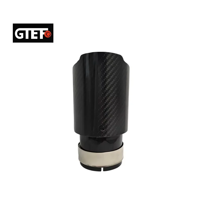 GTEFO 1PCS Universal Glossy Black Carbon Fiber Stainless Steel Performance Parts Exhaust System Muffler Outlet 114mm 127mm
GTEFO 1PCS Universal Glossy Black Carbon Fiber Stainless Steel Performance Parts Exhaust System Muffler Outlet 114mm 127mm