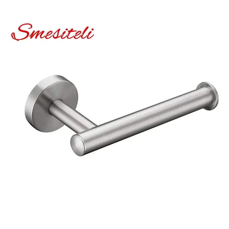 Smesiteli Factory Direct Современный SUS304 Матовый настенный держатель из нержавеющей стали для ванной комнаты, туалета, рулонный держатель для туалетной бумаги
Smesiteli Factory Direct Современный SUS304 Матовый настенный держатель из нержавеющей стали для ванной комнаты, туалета, рулонный держатель для туалетной бумаги