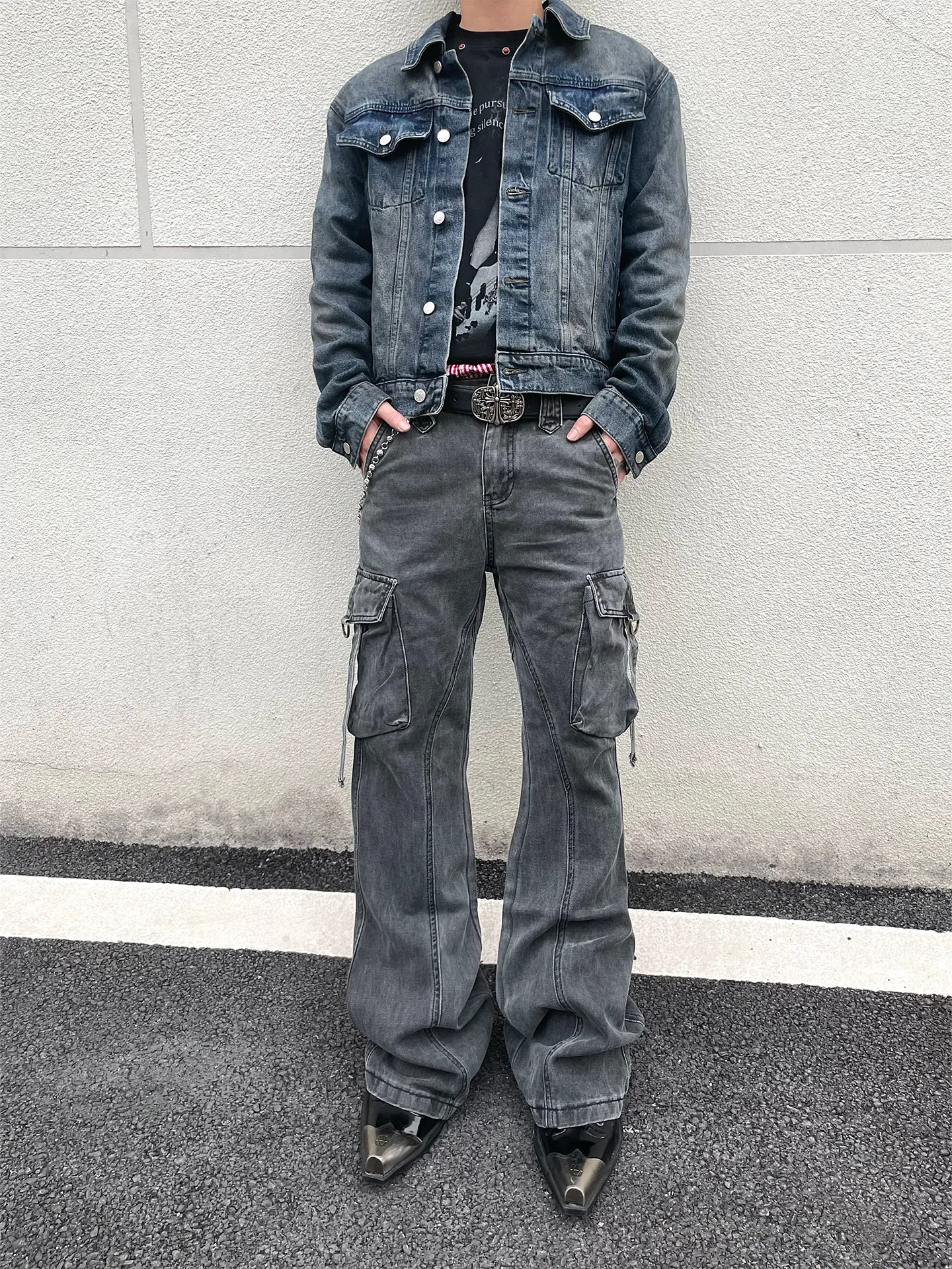 Retro Waed American Vibe Street Sle Men's Slim Fit Straight Leg Denim Jeans with Sa Vintage Distred Jeans
Retro Waed American Vibe Street Sle Men's Slim Fit Straight Leg Denim Jeans with Sa Vintage Distred Jeans