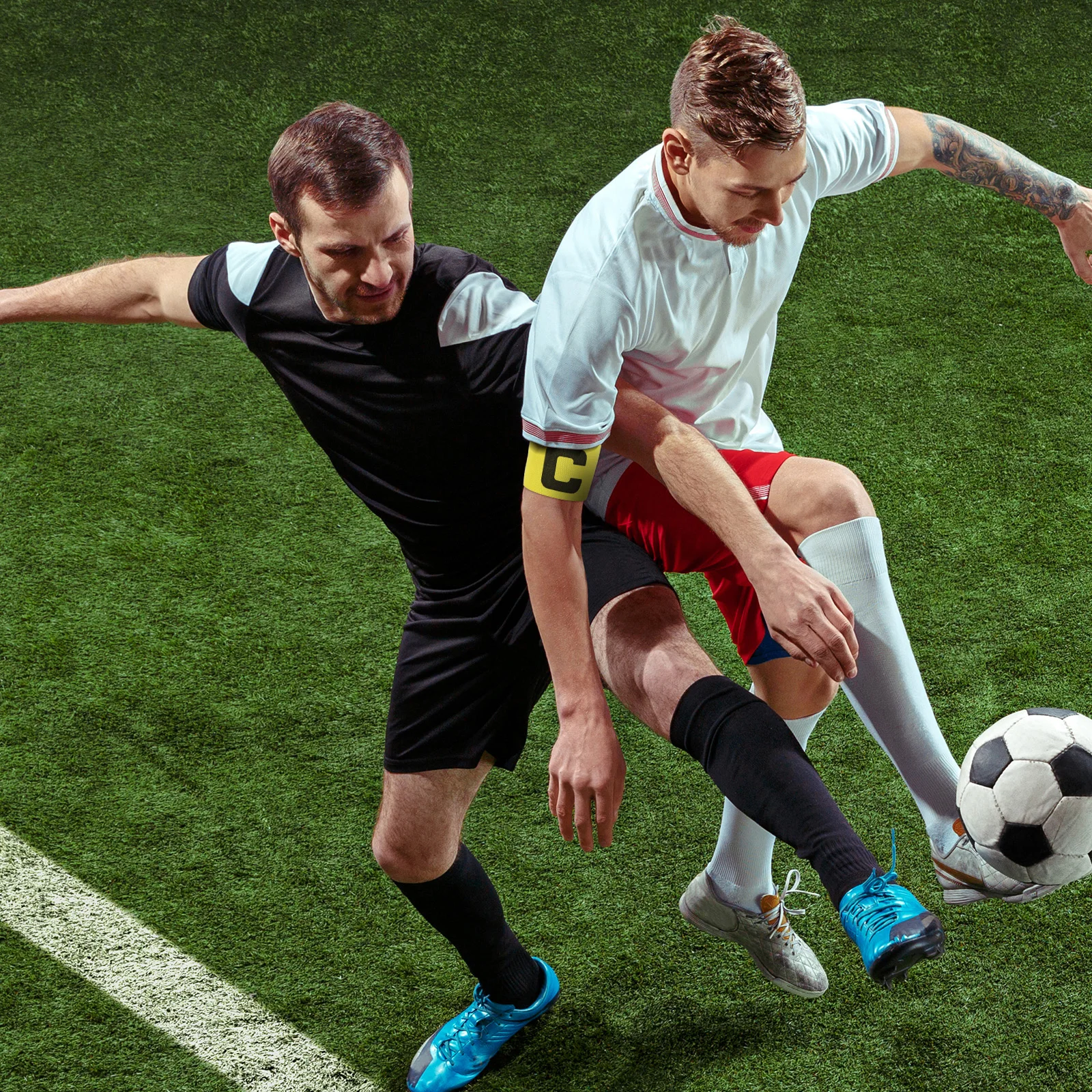 Captain Armband Football Adjustable Elastic Anti-slip Sports Bands for Soccer Team Durability Comfort Fits Armguard
Captain Armband Football Adjustable Elastic Anti-slip Sports Bands for Soccer Team Durability Comfort Fits Armguard