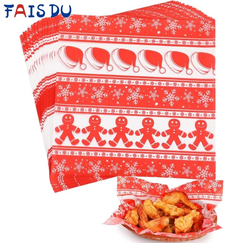 20 PCS Waxed Deli Paper Sheets, Merry Christmas Food Basket Liners for Sandwiches Fries Burgers Deli Wrap Wax Paper Sheets
20 PCS Waxed Deli Paper Sheets, Merry Christmas Food Basket Liners for Sandwiches Fries Burgers Deli Wrap Wax Paper Sheets