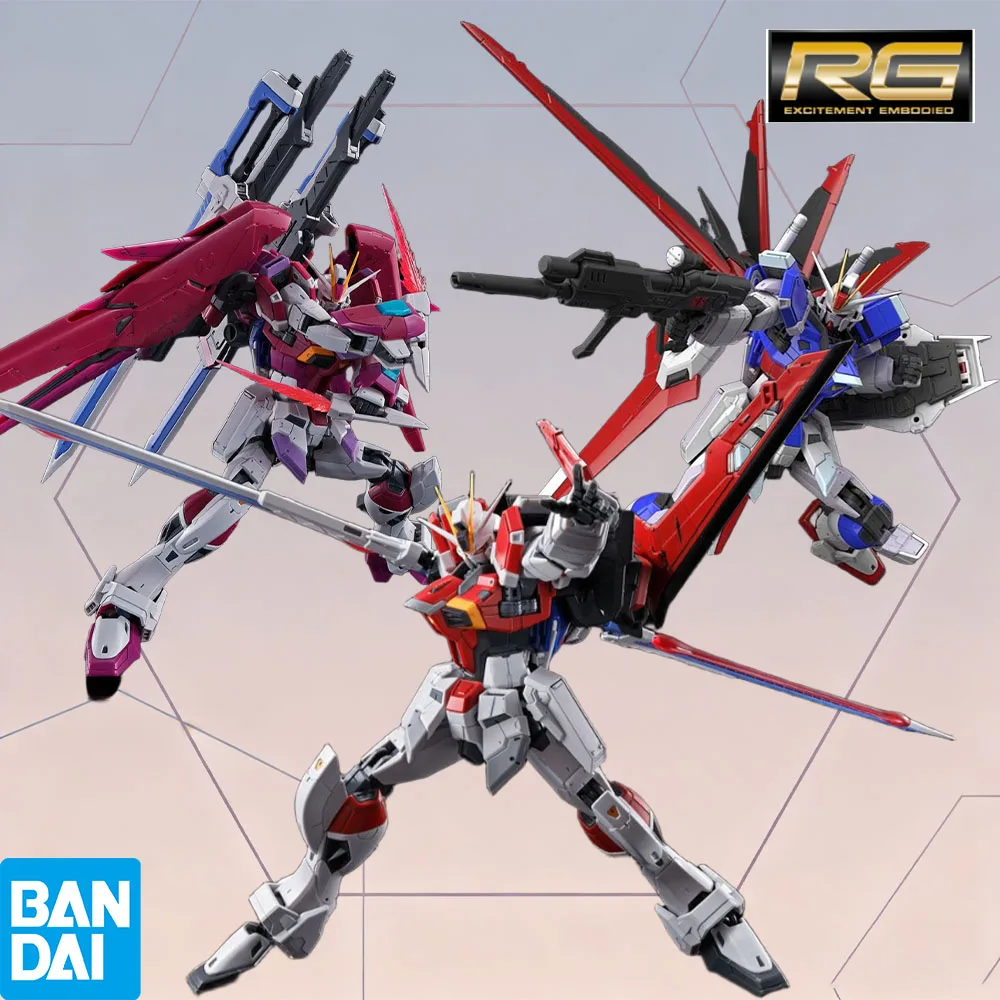 100% Authentic Bandai Gundam RG Series RG 1/144 Destiny Impulse Gundam, Sword Impulse Gundam Collectible Poseable Model Toy
100% Authentic Bandai Gundam RG Series RG 1/144 Destiny Impulse Gundam, Sword Impulse Gundam Collectible Poseable Model Toy