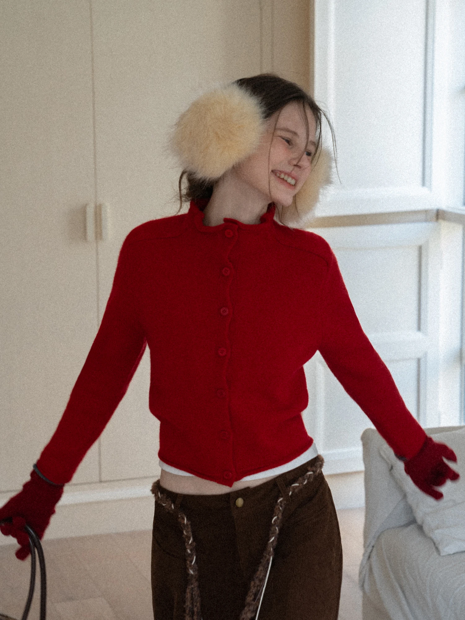 Red Knitted Slim Fit ort Top EGGKA New Year Simple Sle Women's Faion Spring Casual Long Sve Knitwear Soft Polyester
Red Knitted Slim Fit ort Top EGGKA New Year Simple Sle Women's Faion Spring Casual Long Sve Knitwear Soft Polyester