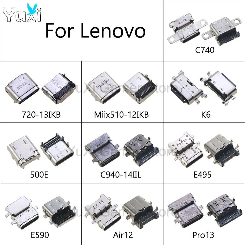 YuXi 1 шт. для Lenovo ThinkPad E495 E590 720-13IKB C740 C940 Air 12 Pro 13 USB-разъем типа C, разъем питания постоянного тока, разъем для зарядки
YuXi 1 шт. для Lenovo ThinkPad E495 E590 720-13IKB C740 C940 Air 12 Pro 13 USB-разъем типа C, разъем питания постоянного тока, разъем для зарядки