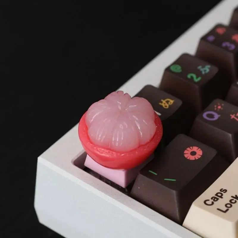 652F полимерные колпачки для клавиш с милым 3D-узором в виде фруктов для механических клавиатур, плавный набор текста
652F полимерные колпачки для клавиш с милым 3D-узором в виде фруктов для механических клавиатур, плавный набор текста