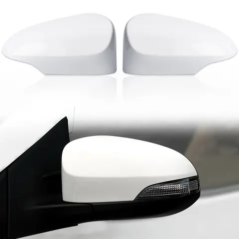 Couvercle de rétroviseur de voiture, boîtier adapté pour Toyota Corolla 2014 2015 2016 2017 2018 2019, housse de protection pour rétroviseurs extérieurs