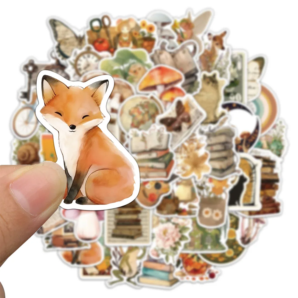 50PCS Classic Retro Animal Stickers Exquisite Handaccount Materials Phone Cases Laptop Suitcases Water Cups Waterproof Stickers
50PCS Classic Retro Animal Stickers Exquisite Handaccount Materials Phone Cases Laptop Suitcases Water Cups Waterproof Stickers