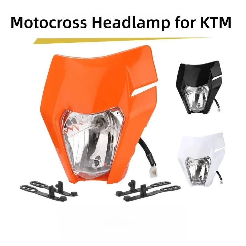 Motocross Head lamp for KTM EXC EXCF SXF SX XC XCW XCF XCFW 125-530 Halogen HeadLight Motorcycle Supermoto Lighting Accessory
Motocross Head lamp for KTM EXC EXCF SXF SX XC XCW XCF XCFW 125-530 Halogen HeadLight Motorcycle Supermoto Lighting Accessory