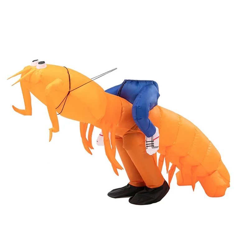 AM-Funny Shrimp надувной костюм для косплея, игрушки для сценического шоу, костюм для косплея на Хэллоуин
AM-Funny Shrimp надувной костюм для косплея, игрушки для сценического шоу, костюм для косплея на Хэллоуин