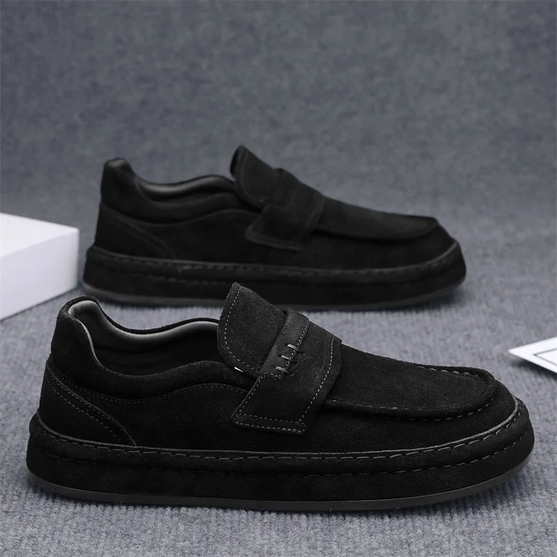 Men's Casual Thick Bottom Anti-slip Shoes Spring Summer Autumn Seasonal Wear Resistant Leisure Board Shoes for Youth Students
Men's Casual Thick Bottom Anti-slip Shoes Spring Summer Autumn Seasonal Wear Resistant Leisure Board Shoes for Youth Students