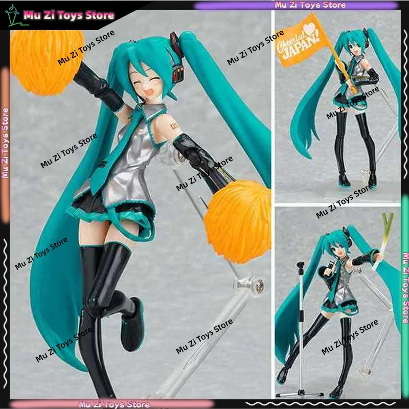 In Stock Hatsune-Miku 114 Action Figure Articulated Joints Face Swappable Cheerful Japan Virtual Singer Boxed Anime Collectible
In Stock Hatsune-Miku 114 Action Figure Articulated Joints Face Swappable Cheerful Japan Virtual Singer Boxed Anime Collectible