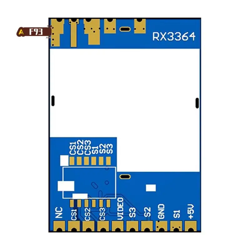 AF93-3.3G FPV VTX Module RX3364 Wireless Module Analog Wireless FPV Audio Video Transmission Receiver Module
AF93-3.3G FPV VTX Module RX3364 Wireless Module Analog Wireless FPV Audio Video Transmission Receiver Module