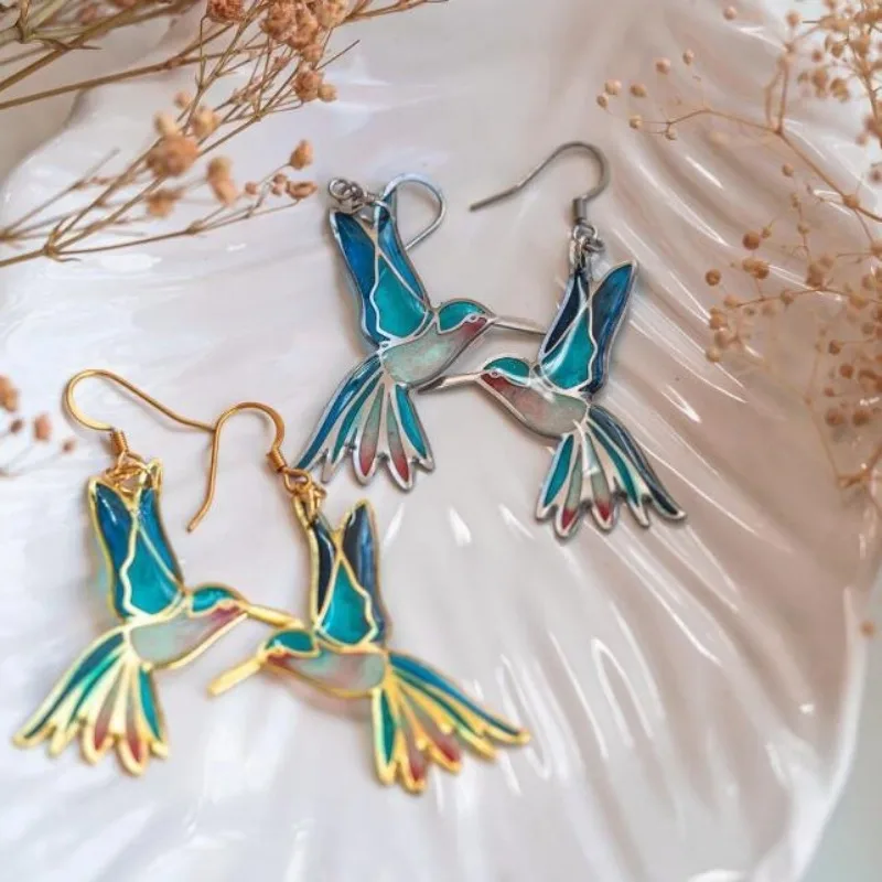 Exquisite Geometry Bird Animal Earrings for Women Gold Silver Color Party Dangle Earrings for Women
Exquisite Geometry Bird Animal Earrings for Women Gold Silver Color Party Dangle Earrings for Women