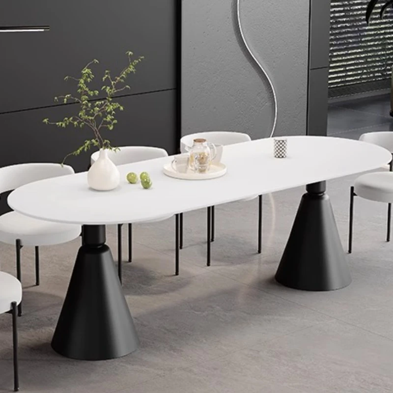Light luxury rock slab conference table long reception negotiation modern exhibition hall office table salon beauty furniture
Light luxury rock slab conference table long reception negotiation modern exhibition hall office table salon beauty furniture