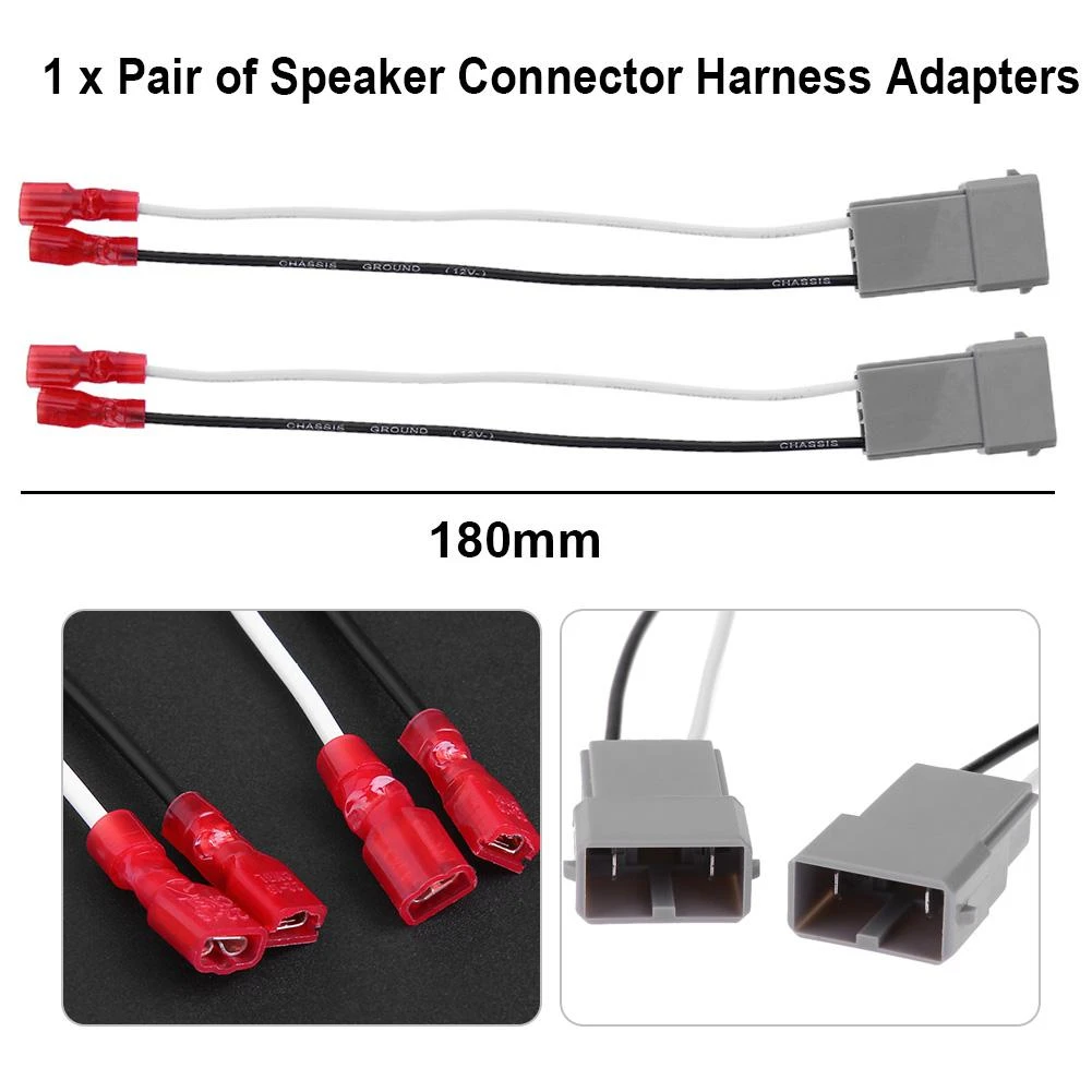 High Quality Hot Sale 100% Brand New Speaker Wire Harness 180mm/7.09\\\\\\\" 2Pcs/4Pcs ABS Plastic For Accord 1986-2020 Civic
High Quality Hot Sale 100% Brand New Speaker Wire Harness 180mm/7.09\\\\\\\" 2Pcs/4Pcs ABS Plastic For Accord 1986-2020 Civic