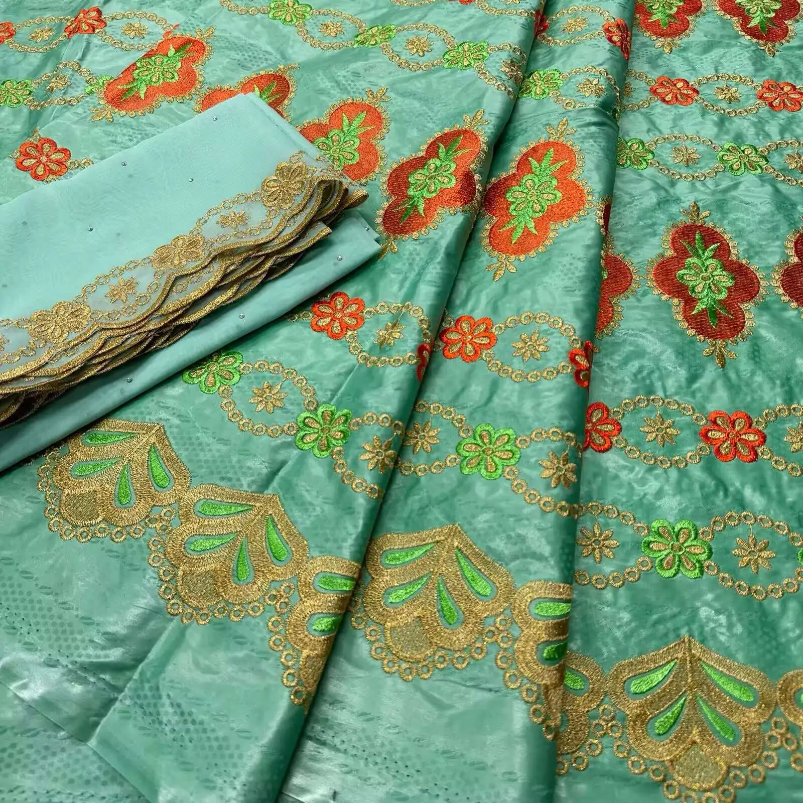 2026 High Quality African Bazin Brocade Richer Gezner Cotton Embroidery Guinea Basin Garment Lace Fabric Sewing For WeddingDress
2026 High Quality African Bazin Brocade Richer Gezner Cotton Embroidery Guinea Basin Garment Lace Fabric Sewing For WeddingDress