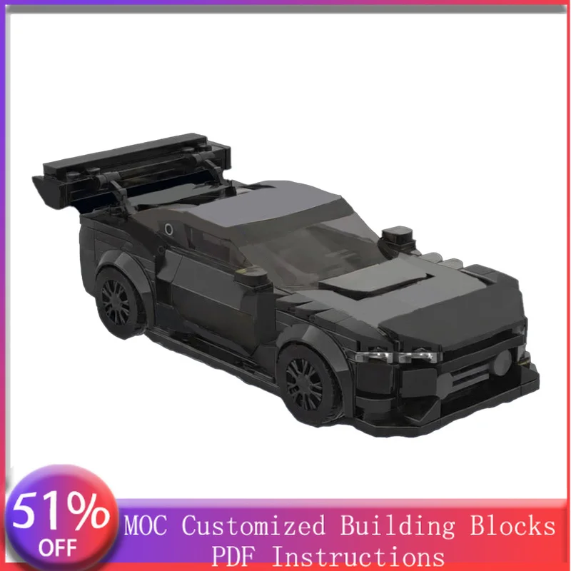 374 PCS Speed King GT3 MOC Customize Modular Building Block Technology Creative Design Kids Simple Model DIY Festival Toy Gift
374 PCS Speed King GT3 MOC Customize Modular Building Block Technology Creative Design Kids Simple Model DIY Festival Toy Gift