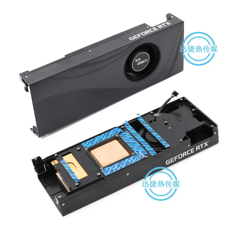 Новый DIY-кулер для видеокарты RTX2080ti, вентилятор для верхнего порта питания
Новый DIY-кулер для видеокарты RTX2080ti, вентилятор для верхнего порта питания