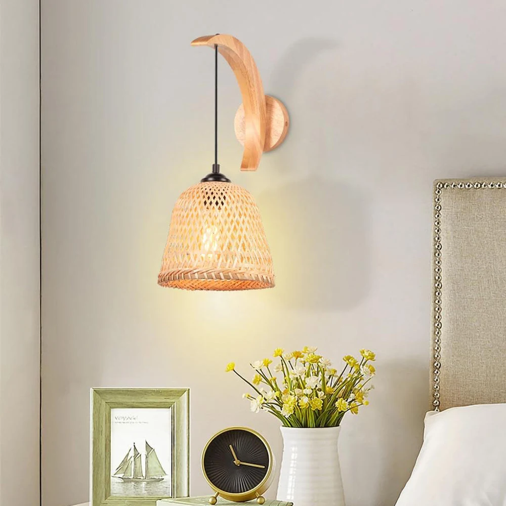 Промышленные деревянные настенные светильники E27, современная пеньковая веревка из ротанга, внутреннее бра, настенный светильник, домашний декор, прикроватная лампа для спальни, освещение
Промышленные деревянные настенные светильники E27, современная пеньковая веревка из ротанга, внутреннее бра, настенный светильник, домашний декор, прикроватная лампа для спальни, освещение